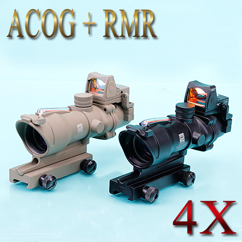 ACOG 4x + RMR / Toy Sight