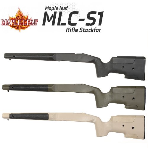 Maple Leaf MLC-S1 Creative VSR-10 Tactical Stock - BK/OD/DE