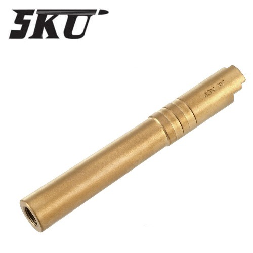 5KU 5 Inch Stainless Outer Barrel For TM Hi-Capa (Gold)