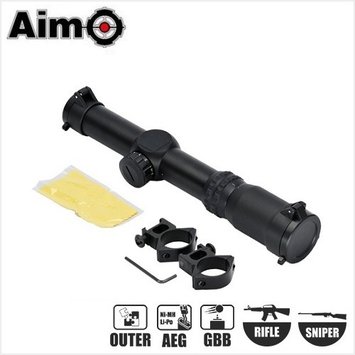 AIM-O Toy Sight 1-4X24SE (BK)