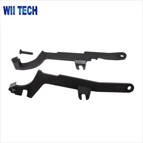 Wii Tech MK23 (T.Marui fixed slide) CNC Steel Enhanced Action Bar