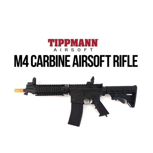 Tippmann Airsoft M4 CQB / HPA Blowback Rifle