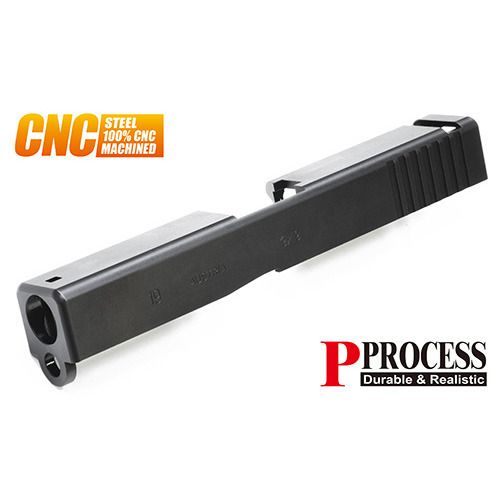 Guarder Steel CNC Slide for MARUI Glock19 (Black)