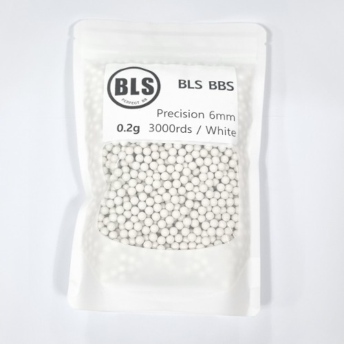 BLS White Precision 0.2g BB 3,000발(벌크)