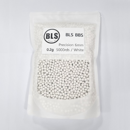 BLS White Precision 0.2g BB 5,000발(벌크)