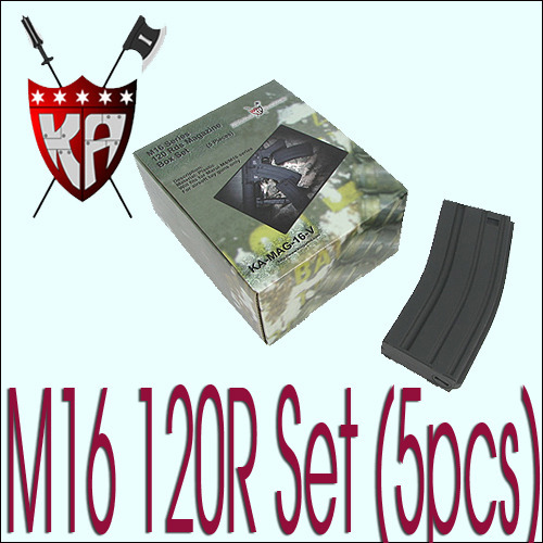 M16 120 Rounds Magazines Box Set (5pcs)