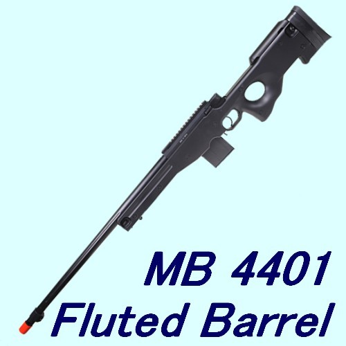 MB 4401 / Fluted Barrel BLACK