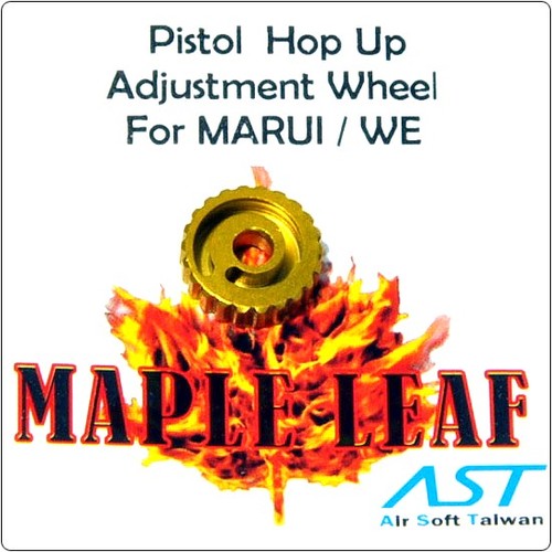 Maple Leaf Pistol Hop Up Adjustment Wheel for Marui /WE/ VFC GBB Pistol