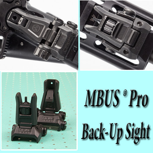 MBUS Pro Back-Up Sight